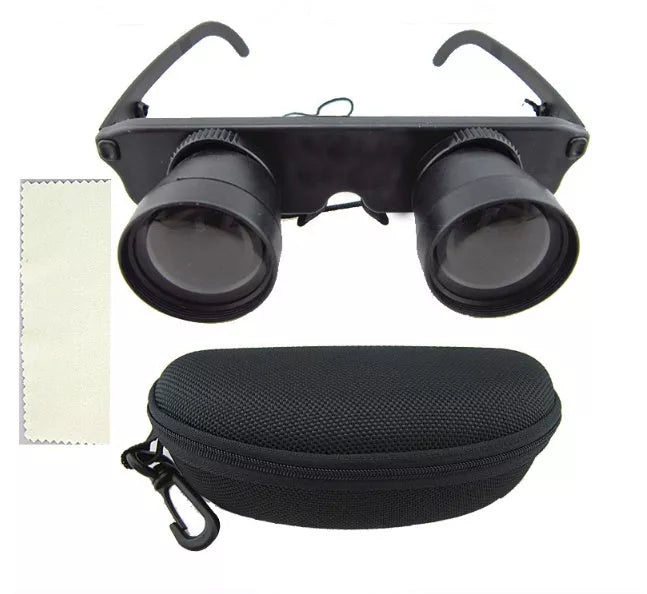 3x28 Polarized Fishing Telescope with Nylon Mirror Box for enhanced visibility over water