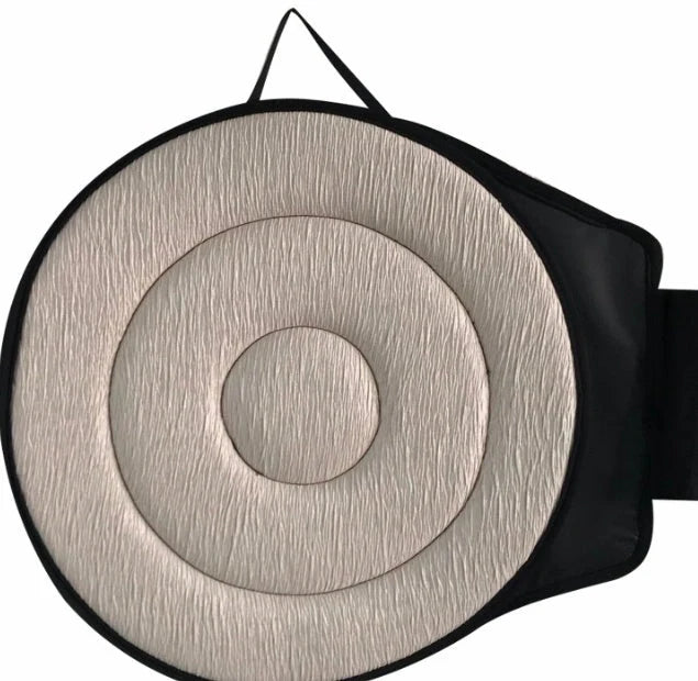 360-degree rotating seat cushion with non-slip base for enhanced mobility and comfort