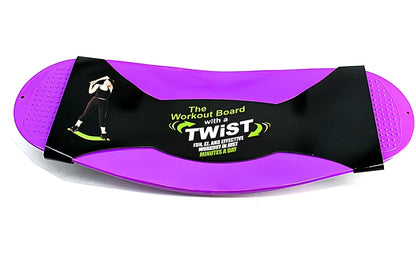 Simply Fit Board ABS balance board showing rotating mechanism and 60x24cm platform