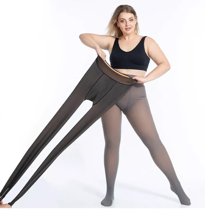 Winter velvet thick adjustable leggings in various colors and weights