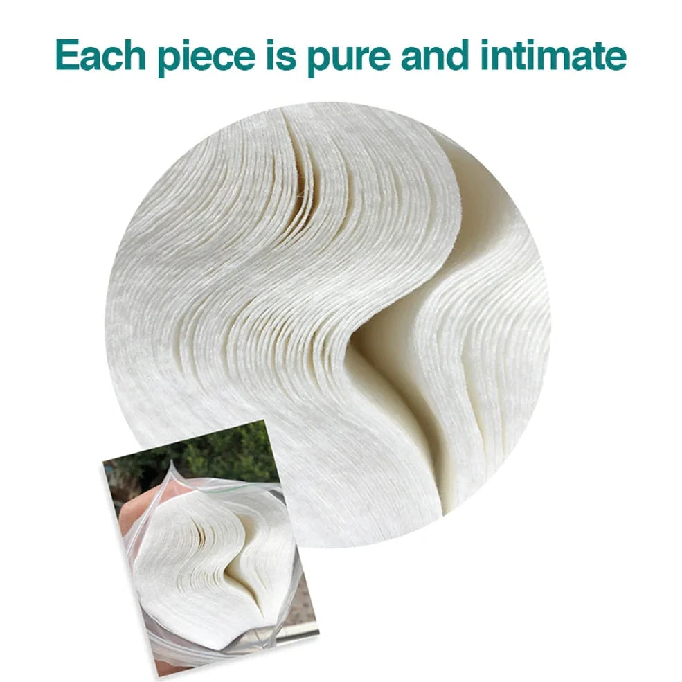 Disposable mask filter pads measuring 120x90mm with electrostatic adsorption for enhanced particle filtration