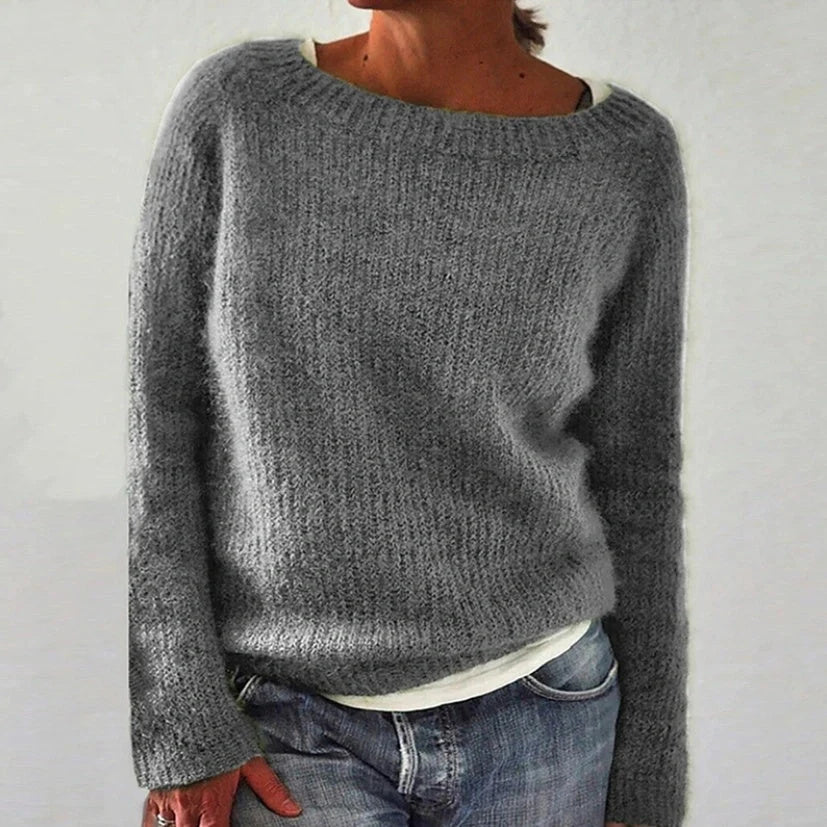 Cozy and stylish knit sweater in a variety of colors and sizes for casual wear