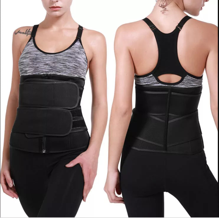 Neoprene Sports Slimming Waist Belt in multiple colors for posture support and comfort