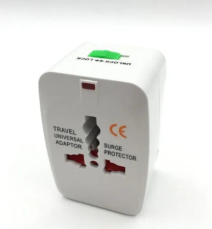 Multi-function conversion plug for global travel with UK, US, EU, AU socket compatibility