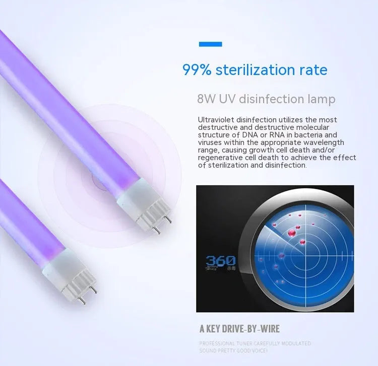 Small ultraviolet steriliser with silver colour plate shell and stainless steel interior chamber for salon tool sanitisation