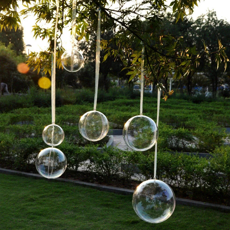 Hhomeenjoy Versatile Plastic Decorative Hanging Balls