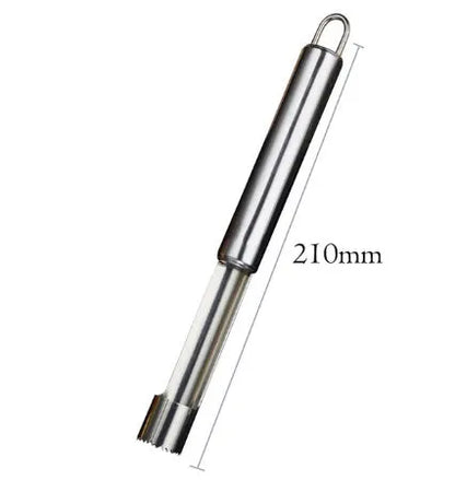 Stainless steel pineapple corer slicer kitchen tool with coloured ABS handle