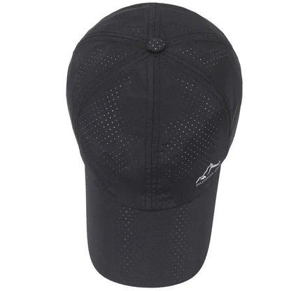 Korean-style adjustable baseball cap in dome crown design with polyester fabric for summer sun protection