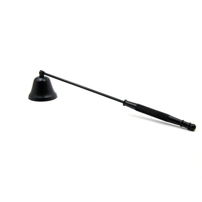 24cm stainless steel candle extinguisher with frosted handle in four colour options