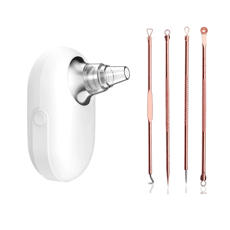 Blackhead Household Electric Cleanser with stainless steel tip for deep skin cleaning