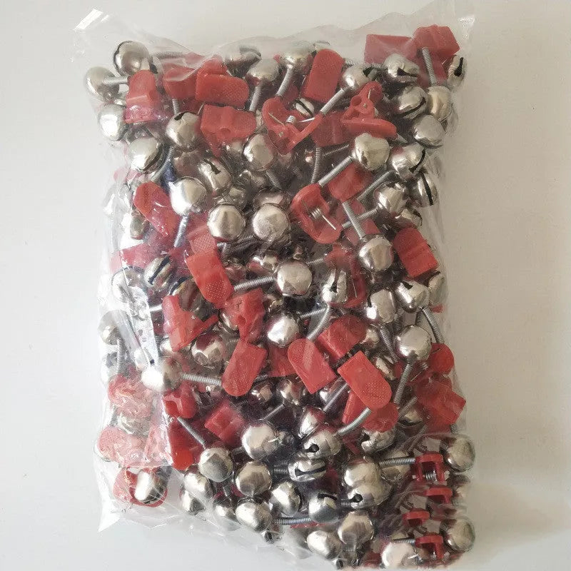 Fishing bells with lights for night fishing, featuring dual bell bite alarms and compact design