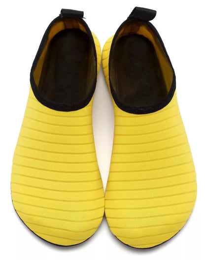 Quick Dry Aqua Socks for beach, swim, and yoga activities in various colors