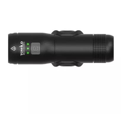 Rechargeable bicycle headlight with 600Lm brightness and waterproof design