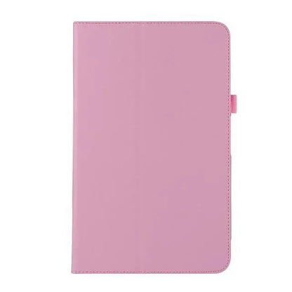 Litchi pattern imitation leather phone case in assorted colours including white, pink, red, and black.
