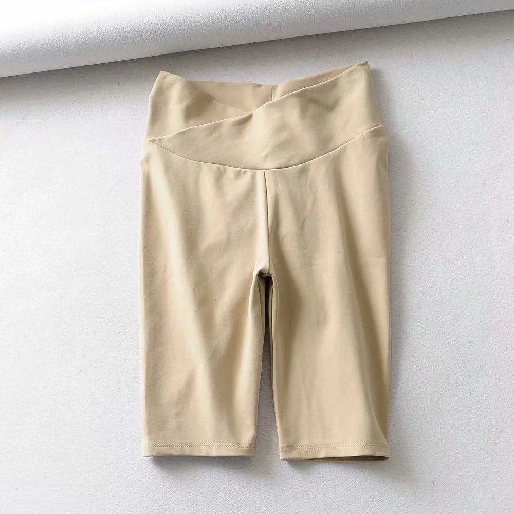 Cotton stretch pleated quick-drying fitness yoga pants in various colors and sizes