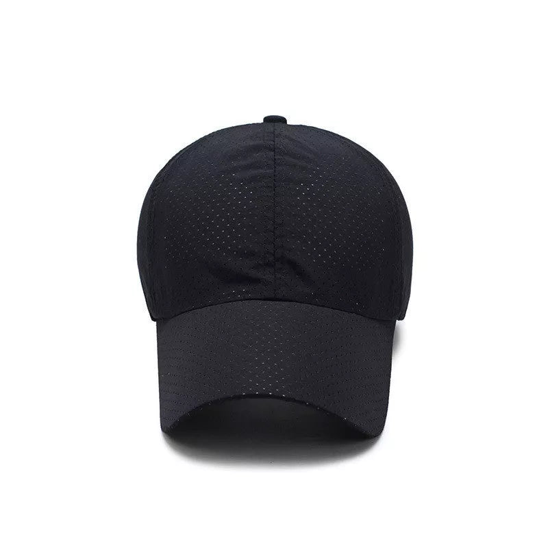 Ultra-thin quick-drying baseball cap in various colors for sports and casual wear