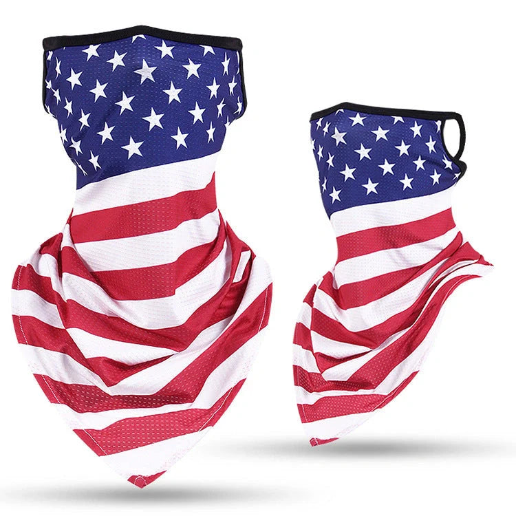 Breathable Face Guard Thin Tubular Ring Scarf in various colors for sun protection