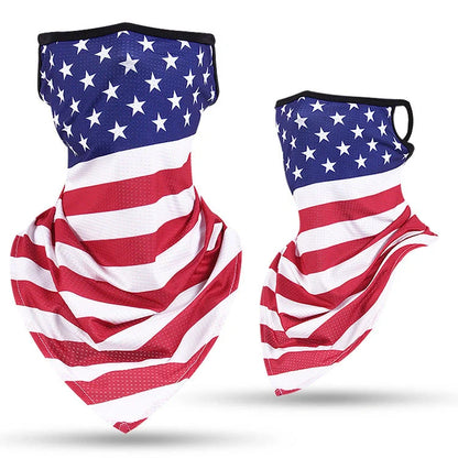 Breathable Face Guard Thin Tubular Ring Scarf in various colors for sun protection