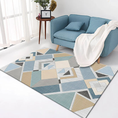 Rectangular crystal velvet carpet in charcoal grey showing textured surface and straight edges