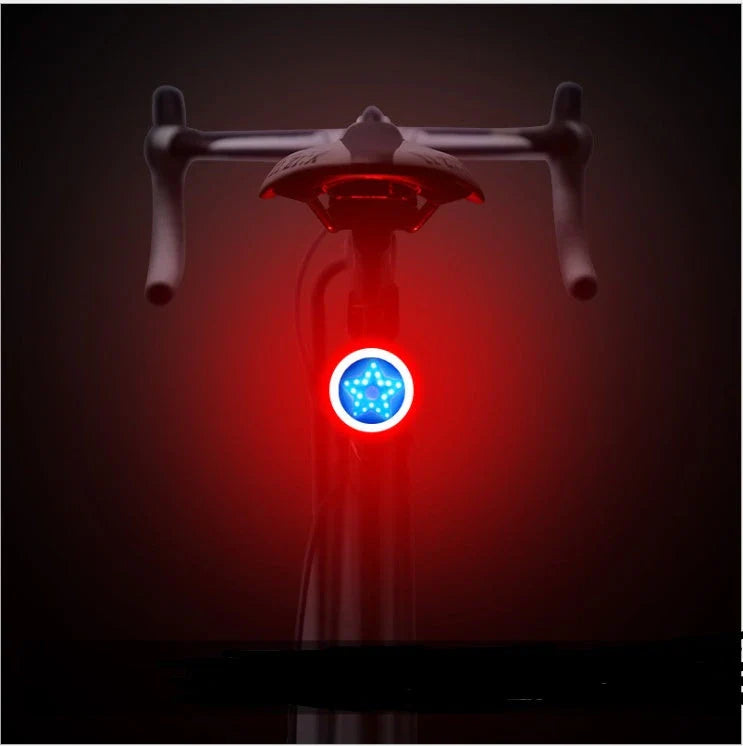 Rechargeable Bicycle Taillight with USB Charging for Enhanced Visibility and Safety
