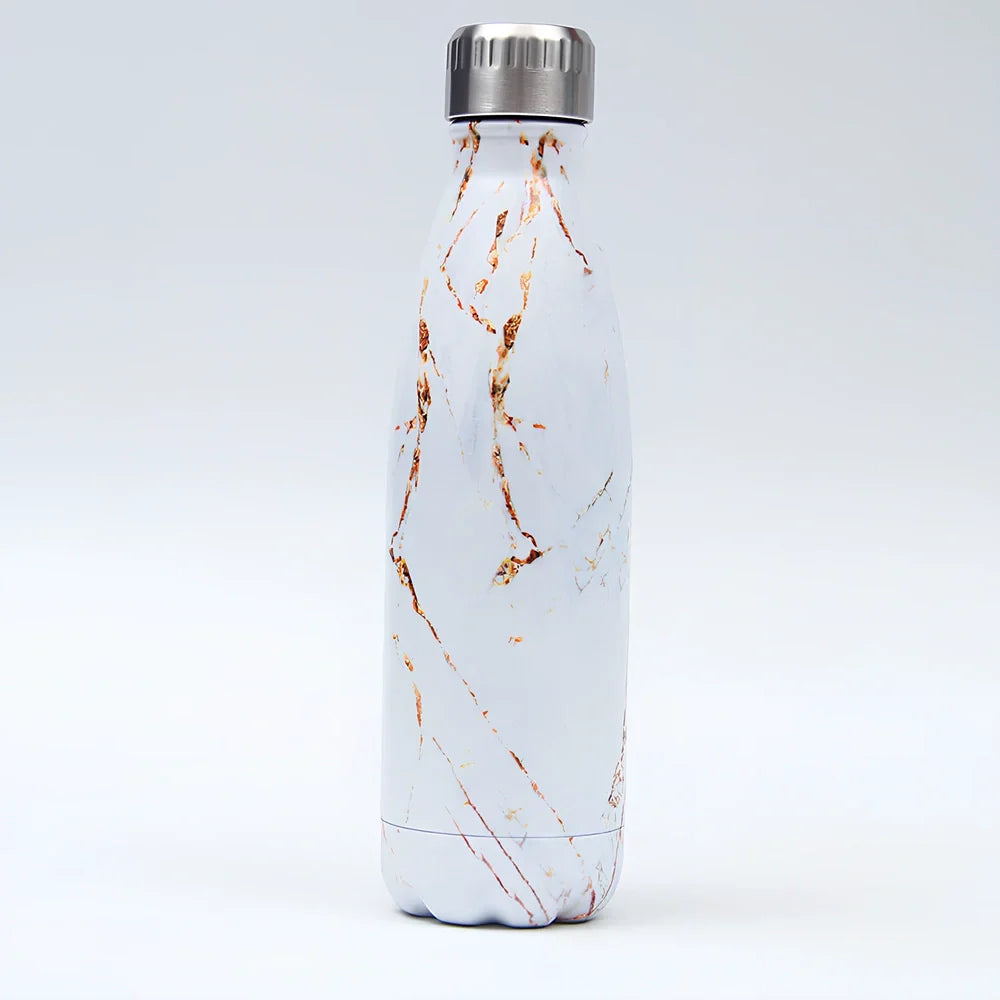 500ml stainless steel sports bottle in various colours with vacuum insulation and secure lid for gym use