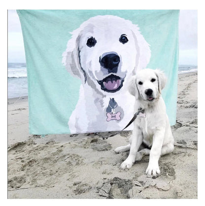 Personalized Cozy Flannel Blanket with Vibrant Cartoon Design and Soft, Warm Acrylic Fibers