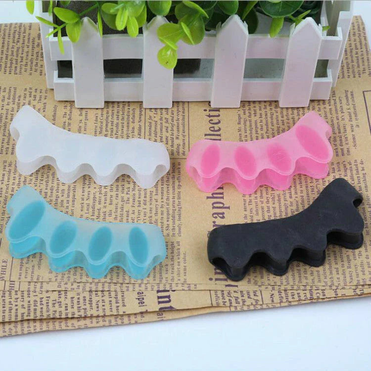Silica Gel Bunion Protector Toe Separator for pain relief, realignment, and foot comfort