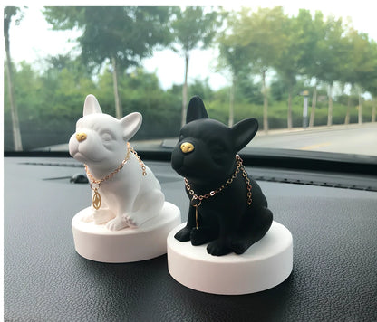 Car perfume aromatherapy decoration measuring 9.5cm × 7cm with mineral powder construction and essential oil