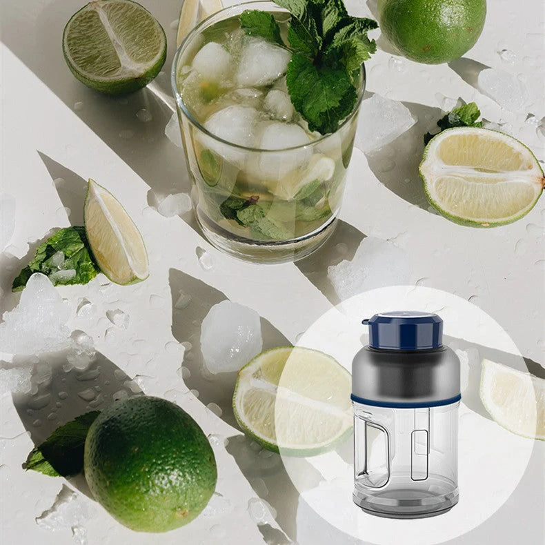 1500ml portable blender cup in various colors with 20000 RPM motor for smoothies