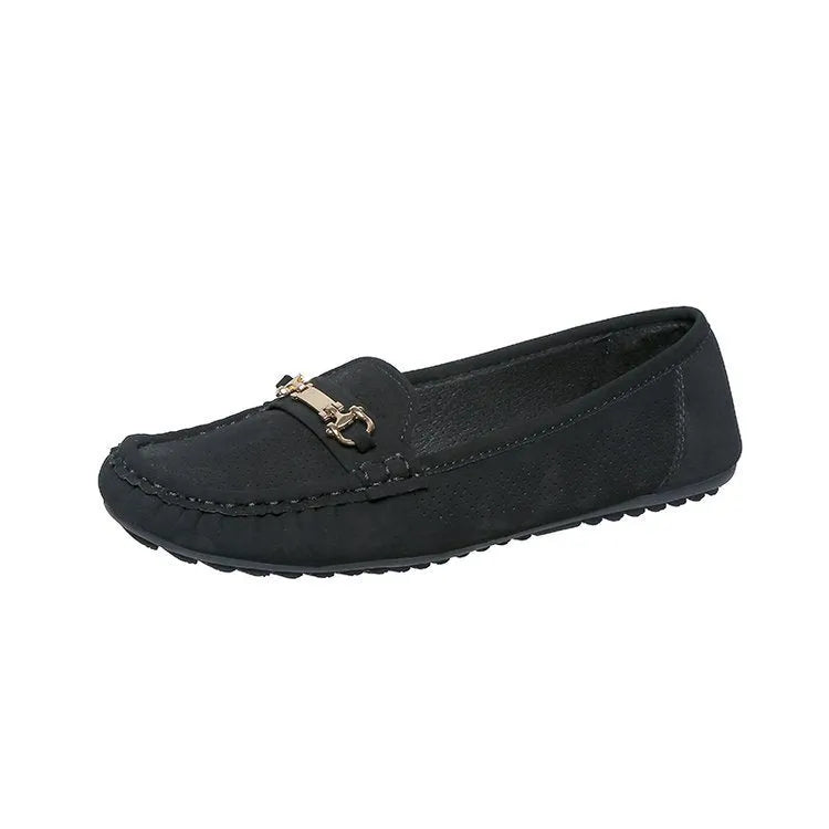 Women's flat casual plus size thin shoes in artificial PU available in white, black, and khaki colours