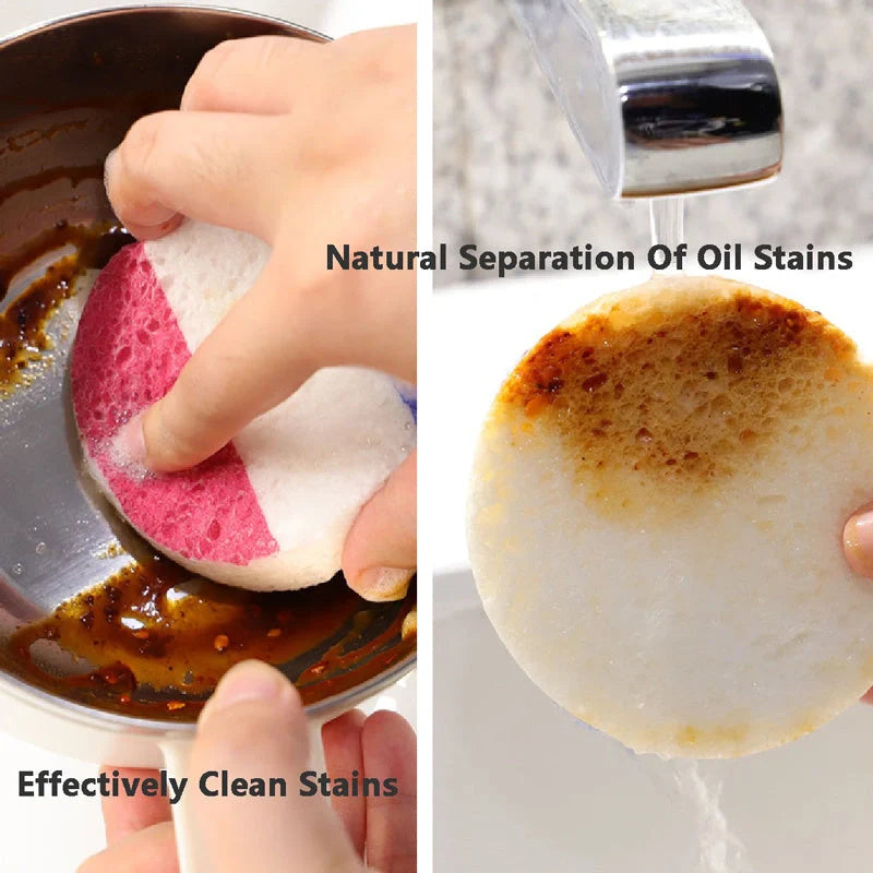 World Cup Qatar football themed biodegradable dishwashing sponges with national flag designs