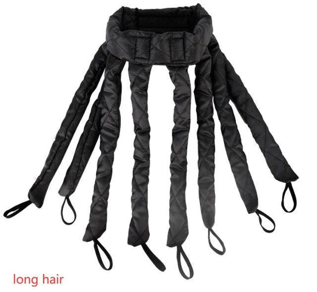 Versatile hair curling tools in various colors for creating effortless DIY hairstyles at home