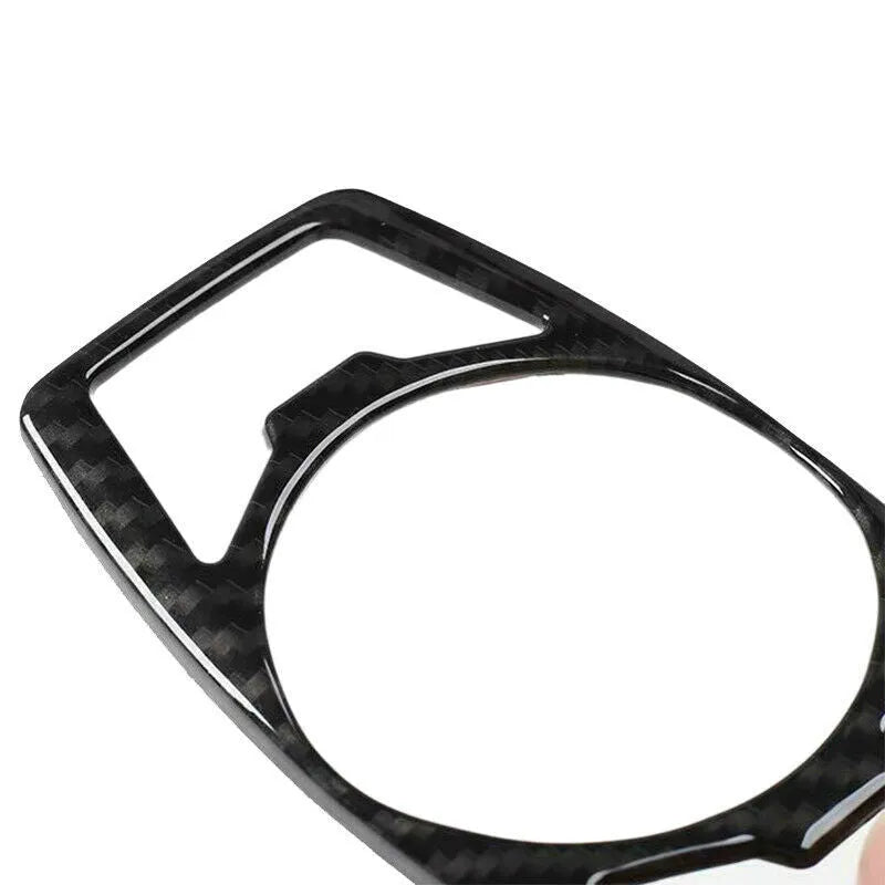 Carbon fibre decorative paster for Ford F150 Wild Horse headlight control panel.