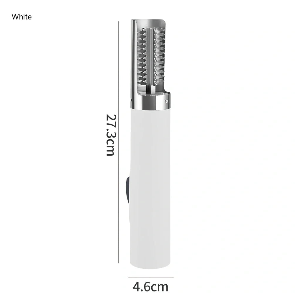 Electric handheld fish scaler machine in white, black, or light green with 125W motor and waterproof design