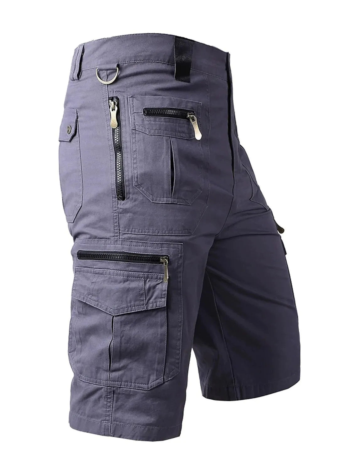 Men's loose 3D digital print shorts in cotton-blend fabric, short length, sizes S to 5XL, multiple colours