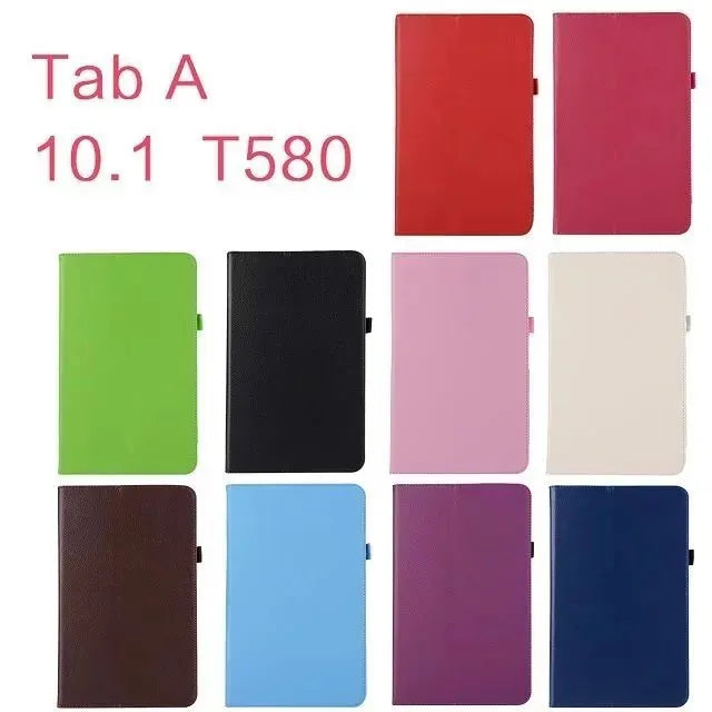 Litchi pattern imitation leather phone case in assorted colours including white, pink, red, and black.
