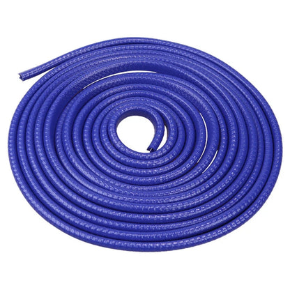 Universal car door anti-collision strip with built-in steel disc for scratch protection
