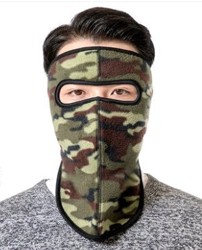 Breathable autumn and winter face masks made of premium microfiber for warmth and style