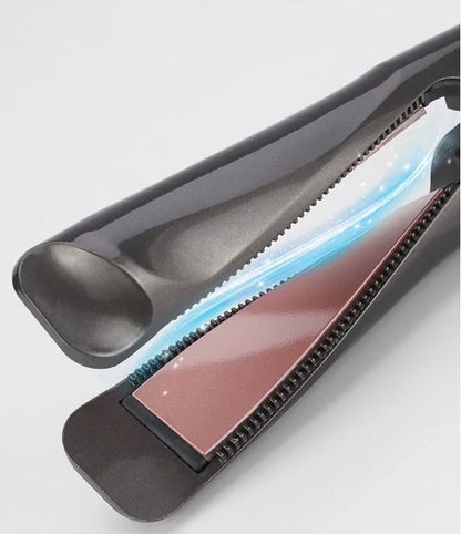 2-in-1 Professional Hair Straightener and Crimper with adjustable temperature and LCD screen
