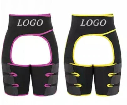Adjustable Sports Waist Belt with Leg Straps for fitness and body shaping