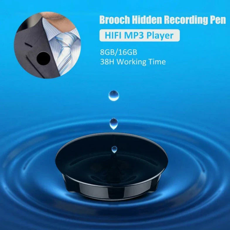 Professional HD Voice Recorder with Noise Reduction and Long Battery Life for Interviews, Lectures, and Meetings