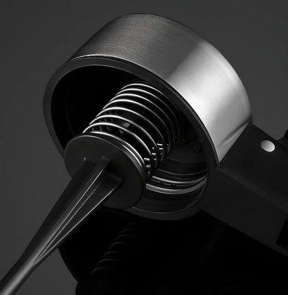 Diamond shaped glass oil dispenser with 200ml capacity and push-pour handle