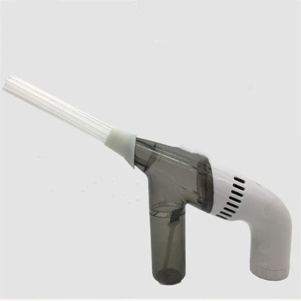 Portable Vacuum Cleaner with Flexible Suction Tubes and Compact Design for Versatile Cleaning