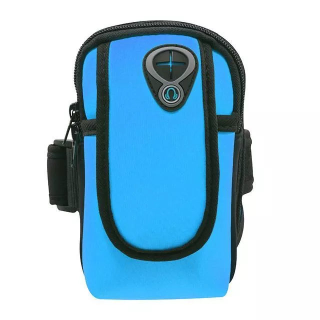 Sport Running Arm Pouch 5.5 inch in various colors for secure phone storage during workouts