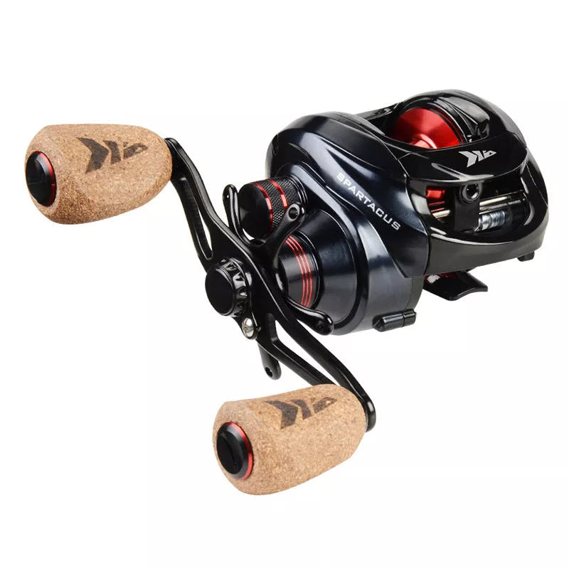 KastKing Fishing Line Wheel with Double Brake System in Black