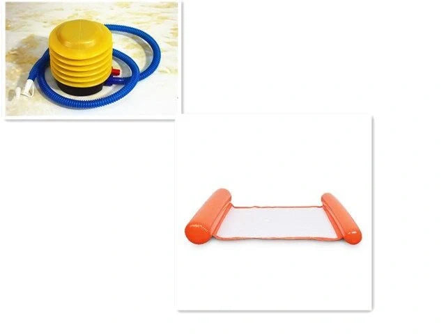 Inflatable Water Lounge Chair in pool with hammock-style design for ultimate relaxation