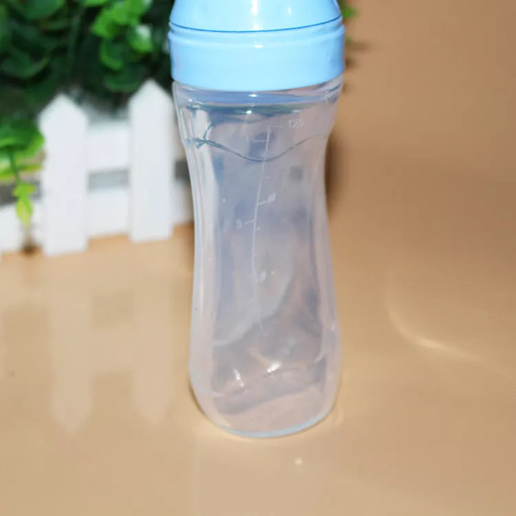 Baby Spoon Bottle Feeder in various colors for easy, safe baby feeding
