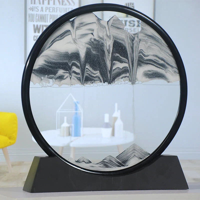 Hhomeenjoy Mesmerizing Quicksand Art: Captivating Glass Crafts