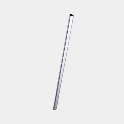 Premium heart-shaped reusable metal drinking straws for bubble tea and other beverages