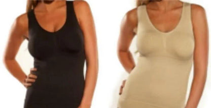 Sculpting Tank Top and Cami Set - Slim and smooth your figure with this versatile undergarment duo